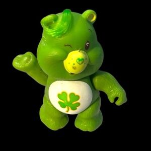 Vintage 1983 Care Bears Good Luck Bear Posable PVC Action Figure